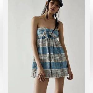 NWT Free People Barbara Babydoll Romper